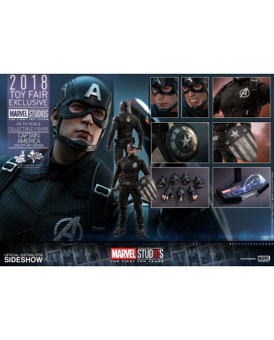 Captain America : Civil War - MMS 488 (Concept Art Version) - Marvel 2018 Toy Fair Exclusive | Hot Toys