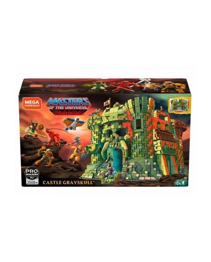 Castle Grayskull : Castello di Grayskull - Masters of the Universe - Mega Construx