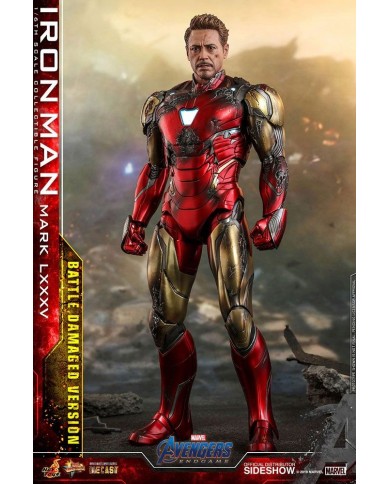 Iron Man Mark LXXXV : MMS 543 D33B | Battle Damaged Version - Avengers : Endgame - Movie Masterpiece | Hot Toys