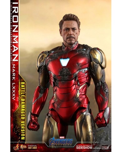 Iron Man Mark LXXXV : MMS 543 D33B | Battle Damaged Version - Avengers : Endgame - Movie Masterpiece | Hot Toys