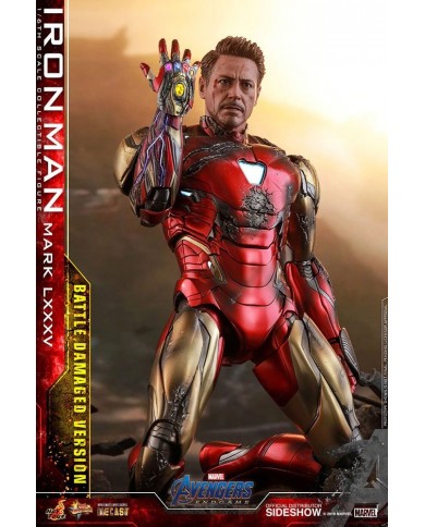 Iron Man Mark LXXXV : MMS 543 D33B | Battle Damaged Version - Avengers : Endgame - Movie Masterpiece | Hot Toys