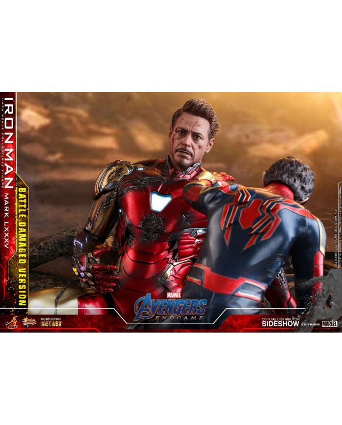Iron Man Mark LXXXV : MMS 543 D33B | Battle Damaged Version - Avengers : Endgame - Movie Masterpiece | Hot Toys