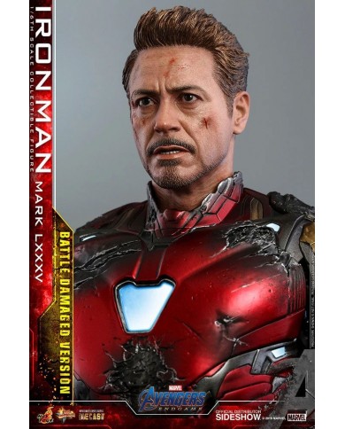 Iron Man Mark LXXXV : MMS 543 D33B | Battle Damaged Version - Avengers : Endgame - Movie Masterpiece | Hot Toys