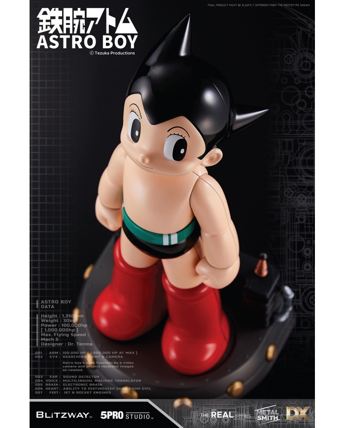 Tetsuwan Atom Astroboy Deluxe Version BW-NS 50101 The real Series Blitzway 5PRO Studio