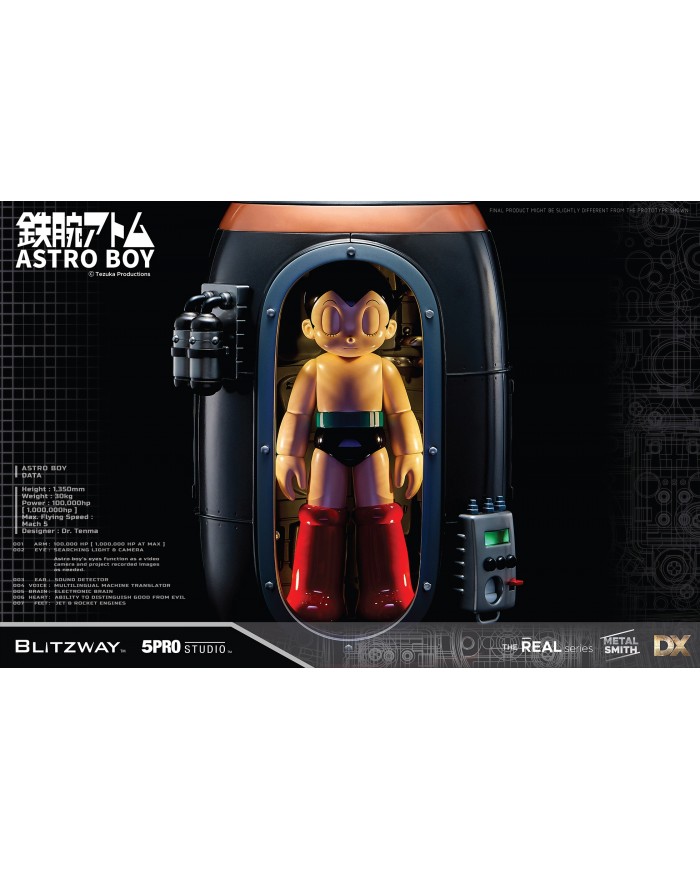 Tetsuwan Atom Astroboy Deluxe Version BW-NS 50101 The real Series Blitzway 5PRO Studio