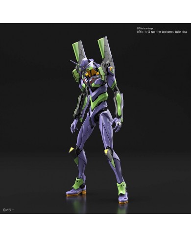 EVA-01 DX + Transport Stand Set : Rebuild of Evangelion - RG | Bandai