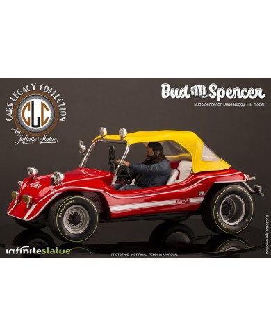 Bud Spencer on Dune Buggy : Infinite Statue - LIMITED 1:18