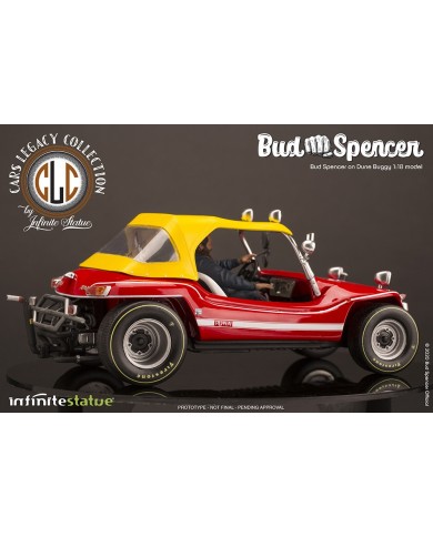 Bud Spencer on Dune Buggy : Infinite Statue - LIMITED 1:18