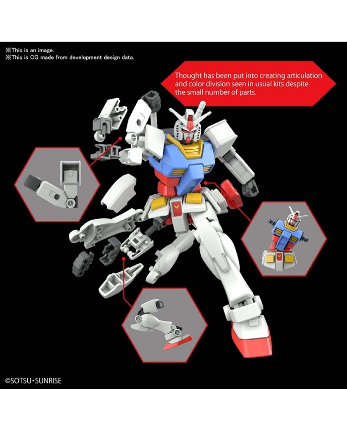 Gundam RX-78-2 - EG : Entry Grade - 1/144 | Bandai