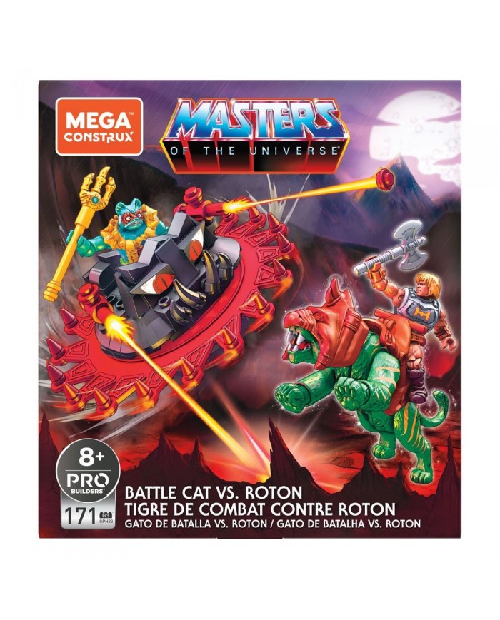Set : Battle Cat vs Roton - Masters of the Universe | Mega Construx